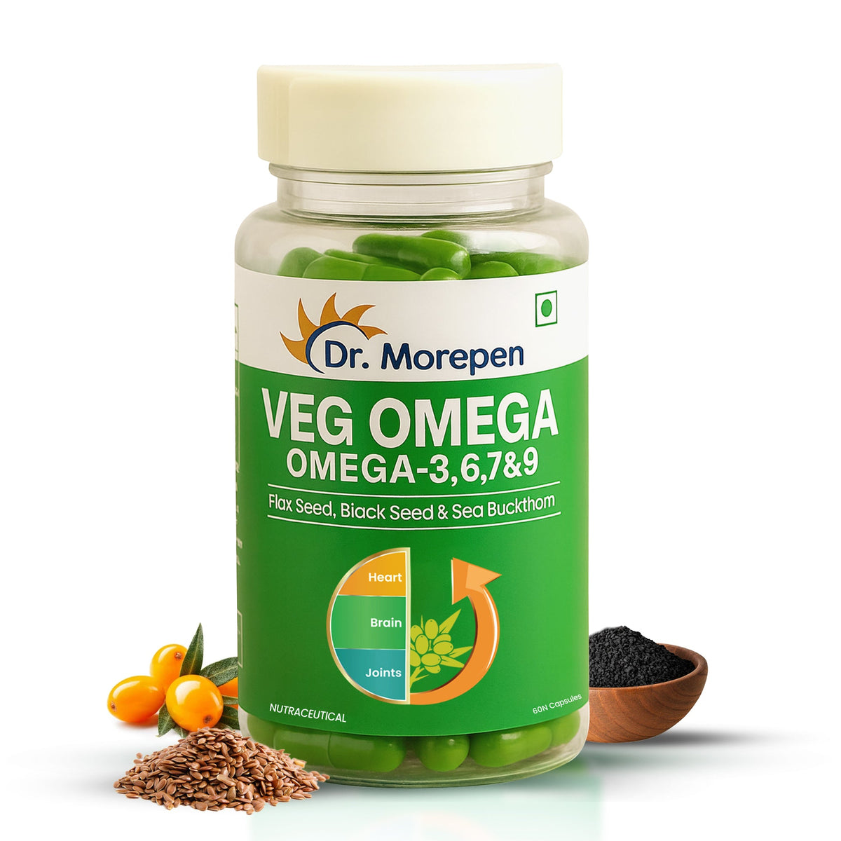 Capsules végétales Veg-Omega Dr. Morepen