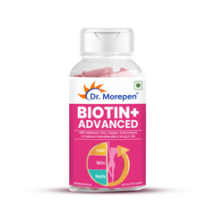 Tabletas de biotina plus de Dr. Morepen