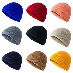Bonnet en laine tricoté pour homme, style coréen, automne et hiver