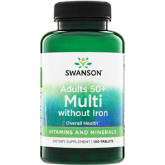 Adults 50+ Multi without Iron
