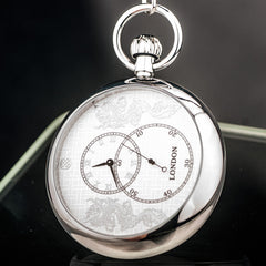 Automatic Movement Three-hand Mechanical Pocket Watch