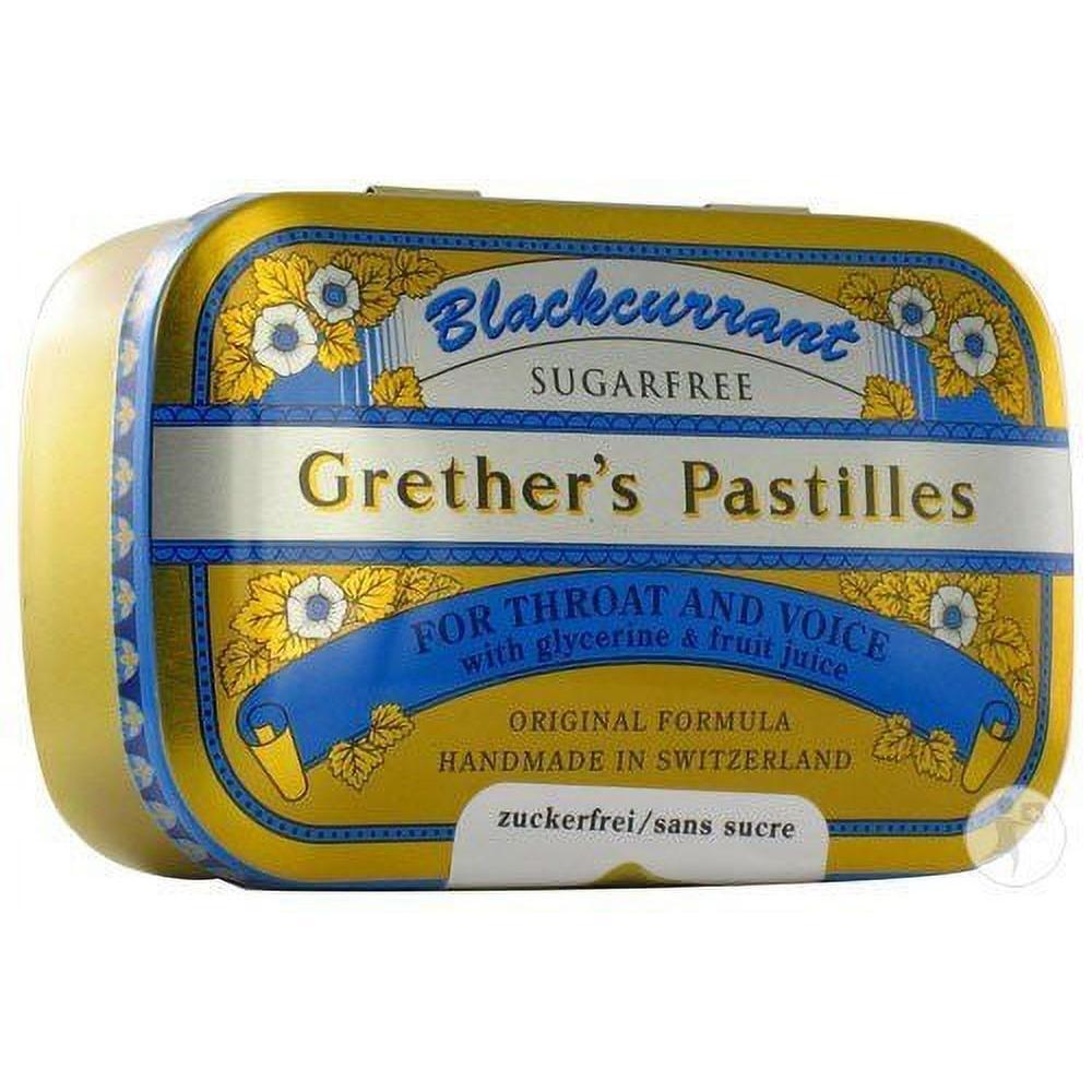 Pastilles au cassis Grether's (pastilles de 2.1oz)