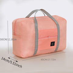 Large Foldable Travel Duffel Bag – Nylon, Gym & Weekend