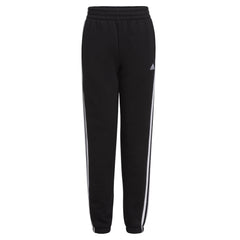 adidas Girls Cotton Fleece Joggers Black 3