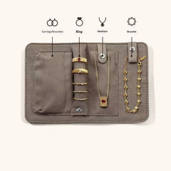 Jewelry Organizer Bag For Necklaces And Rings