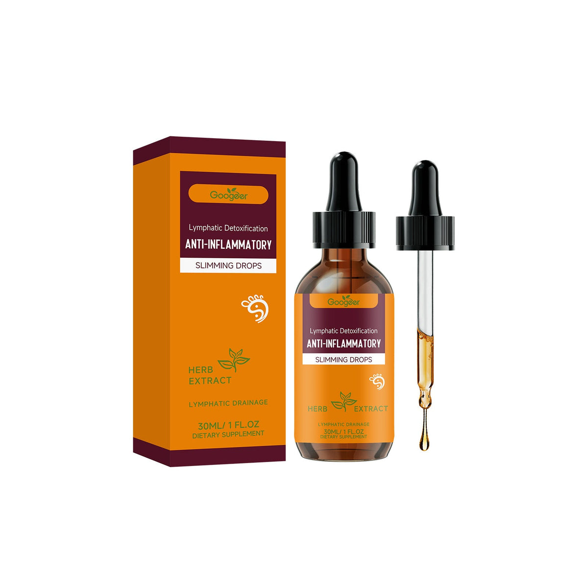 Slimming Oral Liquid For Lymphatic Cleansing Of The Body