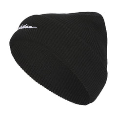 adidas Womens Script Beanie Standard fit Cuffed Acrylic Knit hat/Cap for Winter Orchid Fusion Purple/White one_Size