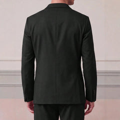 Mens Light-business Single-breasted Suit Jacket