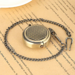 Roman Numeral Manual Winding Mechanical Pocket Watch