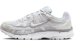 Nike P-6000 Shoes (FV6603-101 Metallic Summit White/Pure Platinum/Wolf Grey/White) Size 5