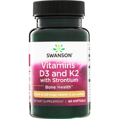 Vitamins D3 and K2 with Strontium