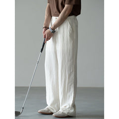 Pantalon décontracté texturé et respirant pour homme