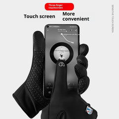Gants de cyclisme d'hiver chauffants par USB pour hommes et femmes, coupe-vent et imperméables