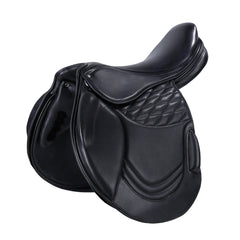 Selle d'obstacle en cuir de vache, harnais pour cheval et fournitures équestres