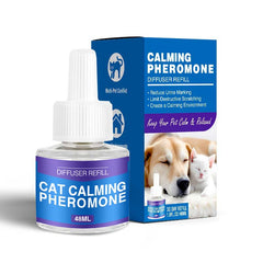 Agent apaisant anti-stress pour chats et chiens, diffuseur d'aromathérapie
