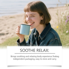 Pmoox Moisturizing Marigold Leaf Tea Bags Daily Comfortable Refreshing Convenient Body Care Gentle Herbal Tea Bags