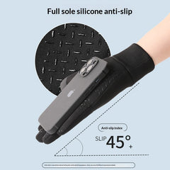 Gants thermiques de cyclisme pour homme, compatibles avec les écrans tactiles
