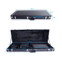 Portable Electric Guitar Case Hard Shell for standard 39 inchGST GTL 170 SG