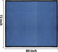 Moving Blankets 12 Pack,80’’x 72’’(35 lb/dz Weight) Quilted Shipping Furniture Pads Packing Blanket Moving Supplies,Furnitu