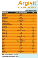 Argivit Suplemento multivitamínico - 30 tabletas