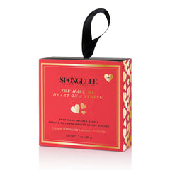 You Have My Heart on a String: Boxed Heart Shaped Sponge