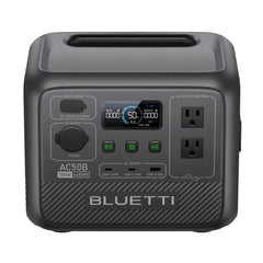 BLUETTI AC50B Portable Power Station | 700W 448Wh Solar Generator Lightweight for Outdoor Camping RV Travel Home Backup Emergenc