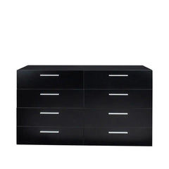 Wood 4 / 8 Drawer Dresser Bedroom Furniture Chest of Double Drawers Cabinet