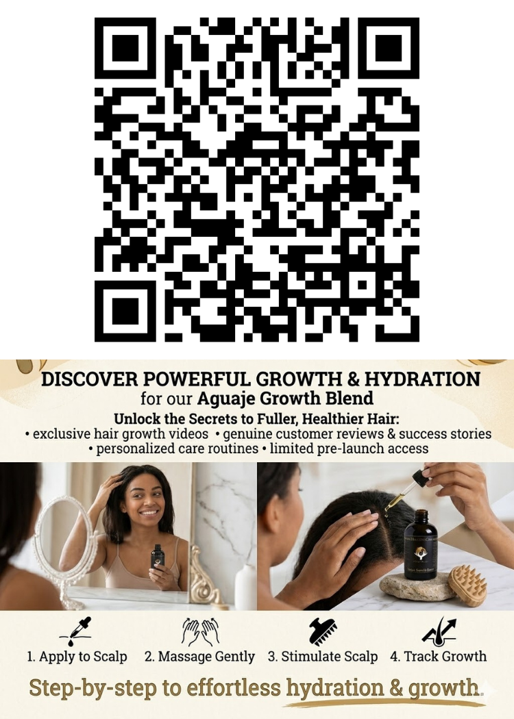 Ayurvedic Scalp Tonic (Aguaje Growth Blend) Aguaje_Growth_finished_qr_code H.E.A.L Hair Care