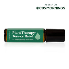 Plant Therapy Mélange d’huiles essentielles pré-dilué Roll-On pour soulager les tensions 10ml