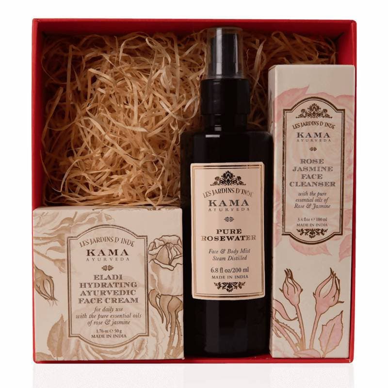 Rituel de soins quotidien du visage Kama Ayurveda pour femmes