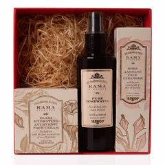 Rituel de soins quotidien du visage Kama Ayurveda pour femmes