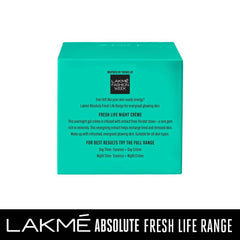 Crème de nuit Fresh Life Lakme Absolute