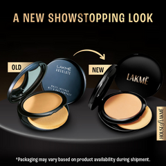 Poudre compacte Lakme Xtraordin-Airy, 2-en-1 compacte + fond de teint, légère, SPF17 - 06 Almond Honey