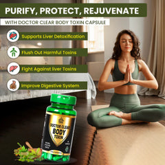 Capsules détoxifiantes pour le corps Cipzer Doctor Clear