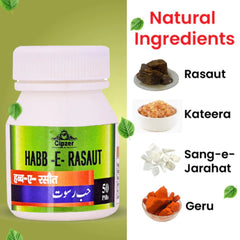 Cipzer Pastillas Habb-e-Rasaut