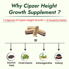 Cipzer Height Growth Maximizer Capsules