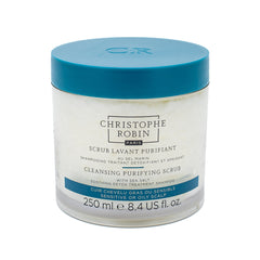 Exfoliante limpiador purificante con sal marina CHRISTOPHE ROBIN, 8.4oz - nuevo