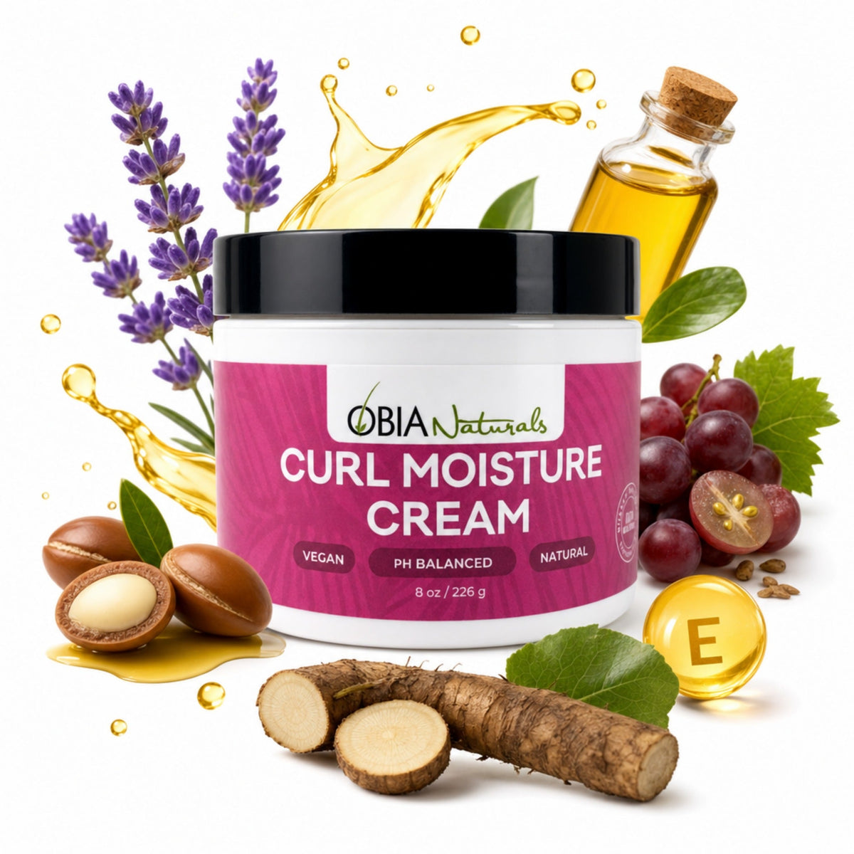 Crema hidratante para rizos — Crema para rizos y acondicionador sin enjuague para cabello rizado
