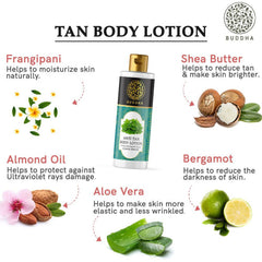 Lotion corporelle naturelle anti-bronzage Buddha