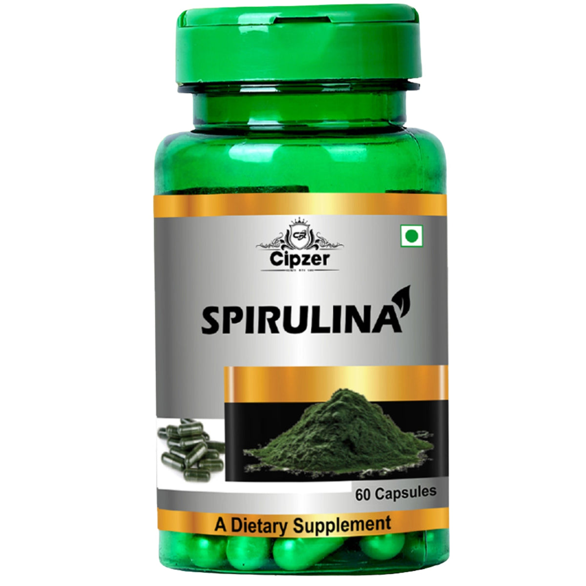 Capsules de spiruline Cipzer