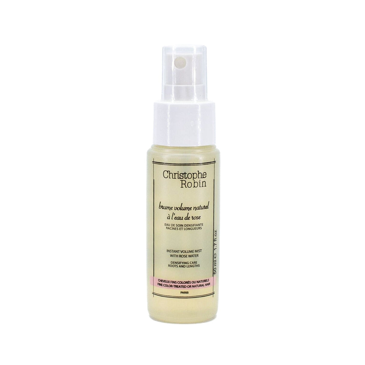 Christophe Robin Bruma Instantánea para Volumen con Agua de Rosas 1.7oz - Nuevo