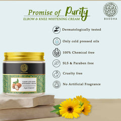 Crème éclaircissante pour les coudes et les genoux Buddha Natural