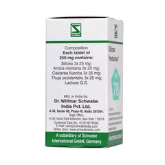 Dr. Willmar Schwabe India Comprimés Silicea Pentarkan Ptk 78