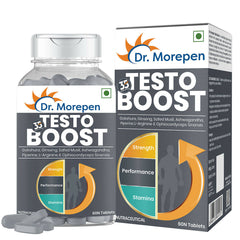 Dr. Morepen Testo Boost pour hommes | Augmente l’énergie, l’endurance et la croissance musculaire