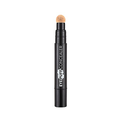 Flormar Concealer - Eye Puff Concealer with Sponge Applicator, Light Beige, Cold Undertone