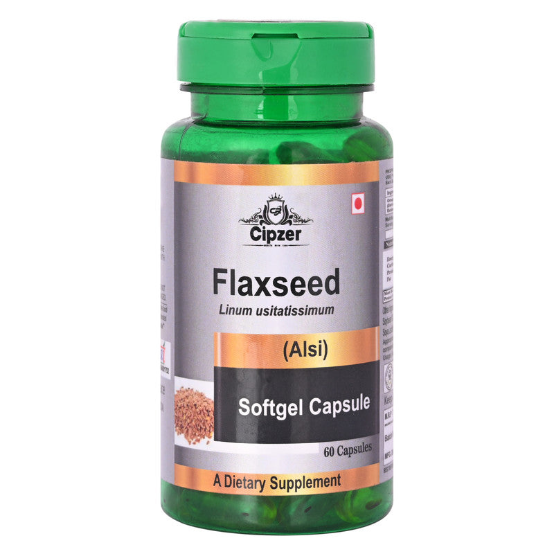 Cipzer capsules molles d’huile de lin