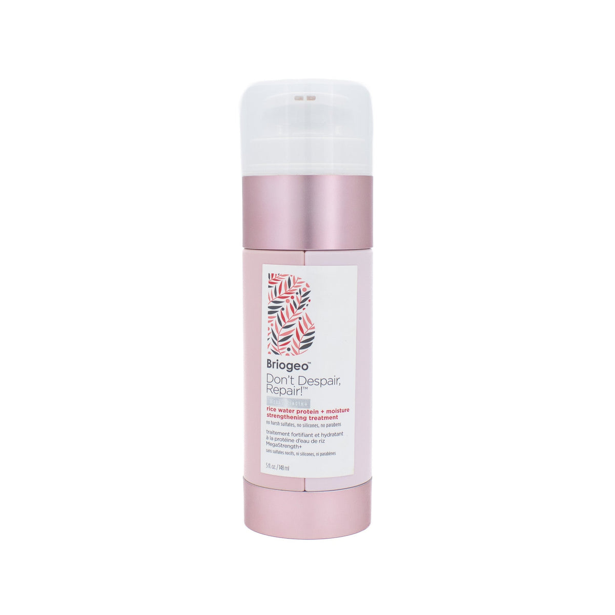 Soin fortifiant Briogeo Don't Despair Repair! aux protéines d’eau de riz + hydratation 5oz - Petite quantité manquante
