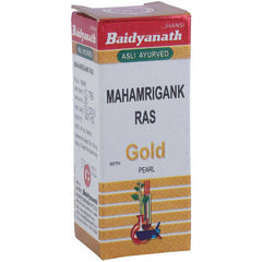 Baidyanath Jhansi Mahamrigank Ras (With Gold & Pearl) Tablets