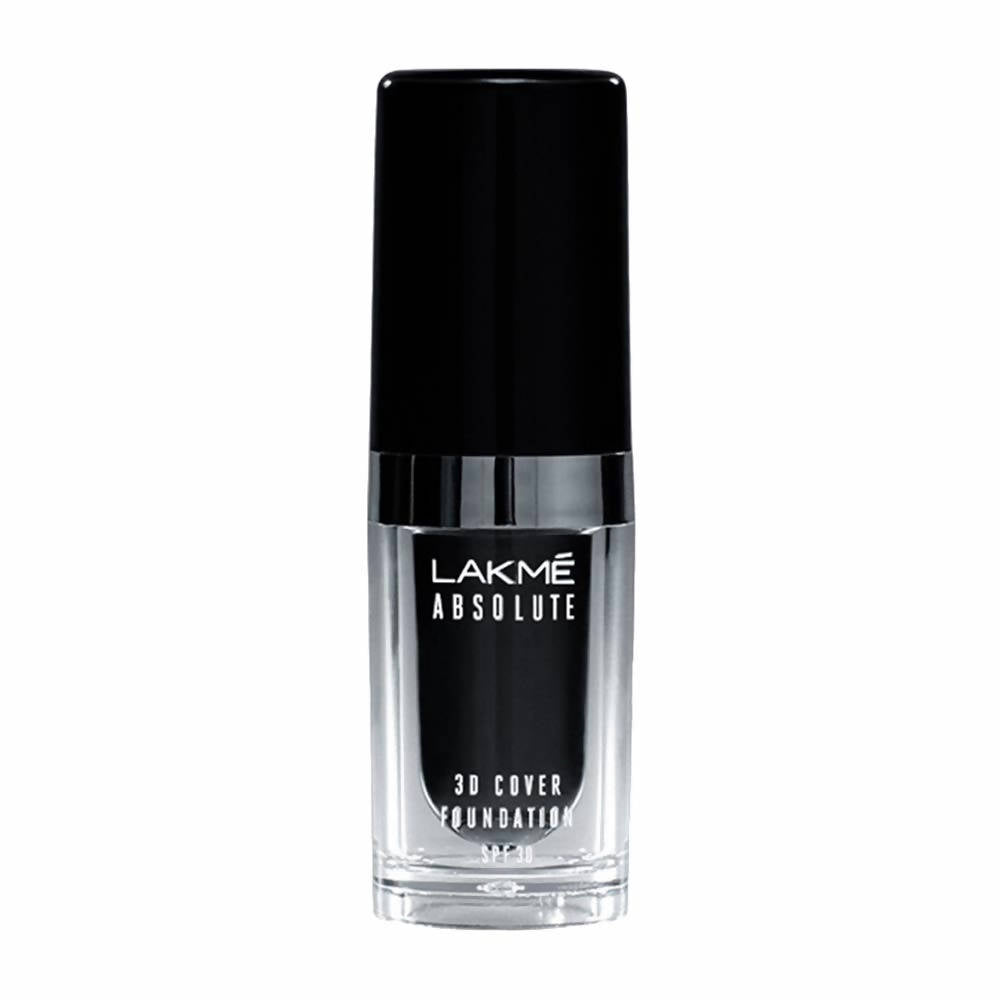 Lakme Absolute 3D Cover Foundation - Warm Sand (15 Ml)