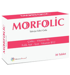 Complément alimentaire Morfolic, 30 comprimés - Soutien nutritionnel pour adultes soucieux de leur santé